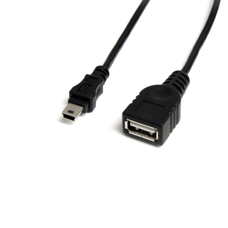 You Recently Viewed StarTech USBMUSBFM1 1 ft Mini USB 2.0 Cable - USB A to Mini B F/M Image